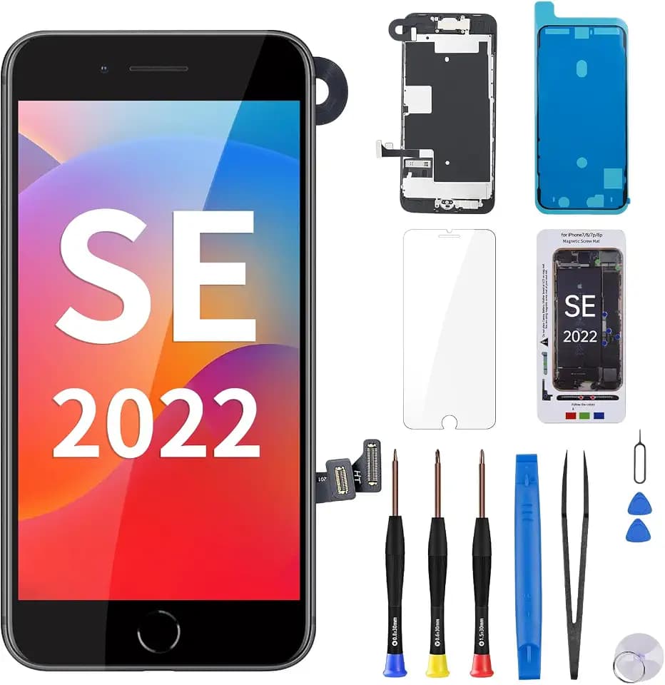 for iPhone SE 3rd Gen 2022 Screen Replacement with Home Button