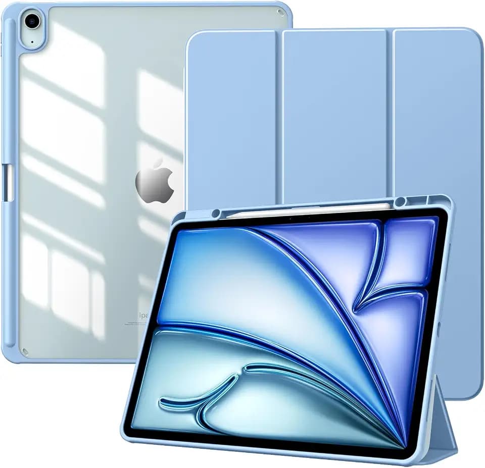 TiMOVO Hülle für iPad Air 13 Zoll (M4/M3/M2), Sonnig Himmelblau