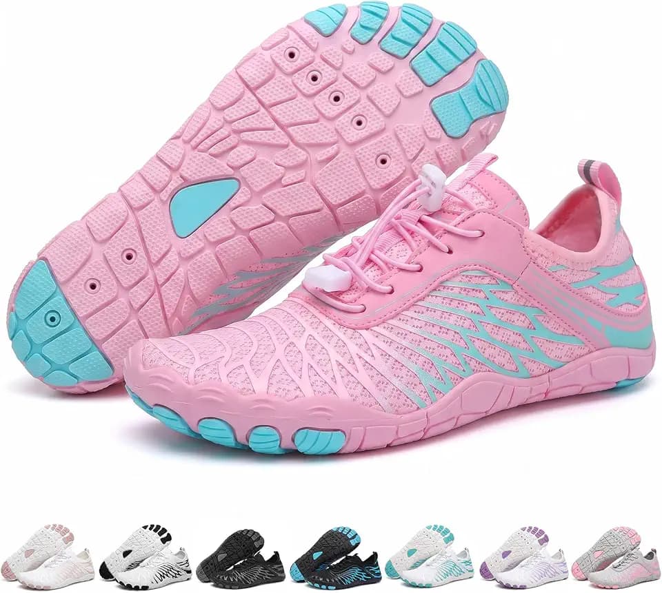 ELETON Barefoot Shoes Women Men Hiking Water Shoes Wide Toe Box Zero Drop