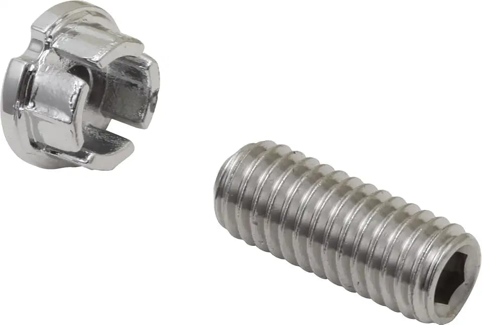 Delta Faucet RP51095 Button and Set Screw, Chrome