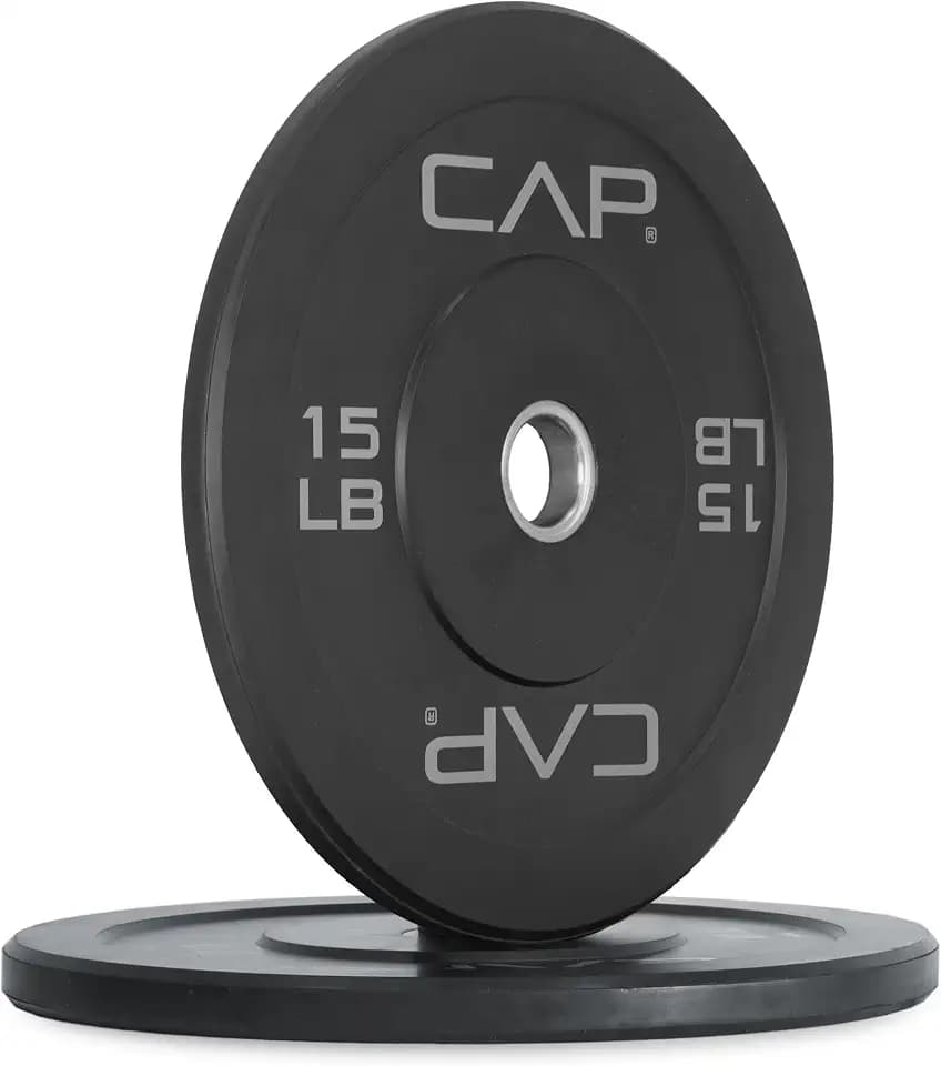 CAP Barbell Rubber Olympic Bumper Plate | Multiple Options/Colors