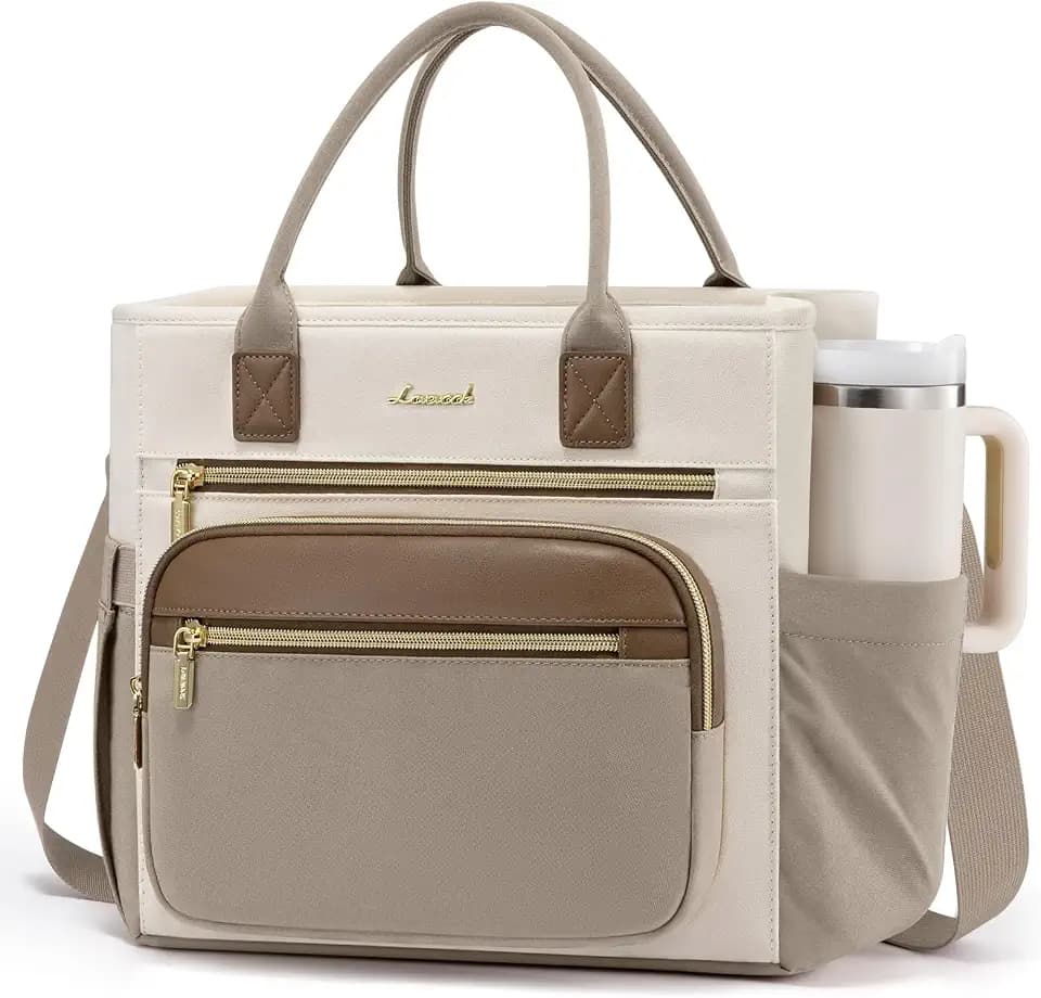 LOVEVOOK Insulated Lunch Box for Women,Large Adult Lunch Cooler Bag Women