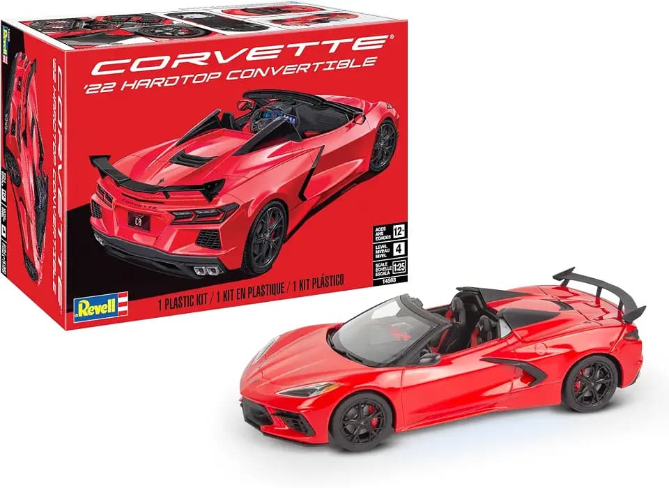 Revell 14583 2022 Corvette Hardtop Convertible 1:25 Model Building Kit