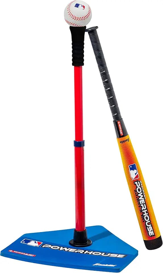 Franklin Sports MLB Adjust-A-Hit Youth Tee Ball Set