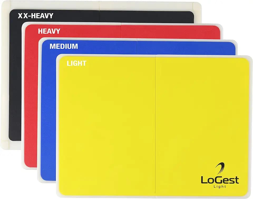 Logest Rebreakable Boards Martial Arts - Taekwondo Karate MMA Boards - Reusable Plastic Training Breaking Boards for Kids & Adults Available in 6 Levels of Difficulty Taekwondo Boards for Breaking