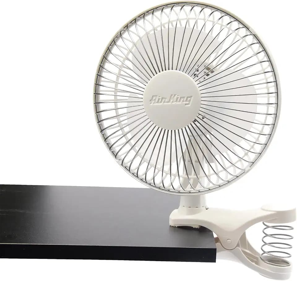 Air King 9145 6-Inch 2-Speed Clip-On Fan