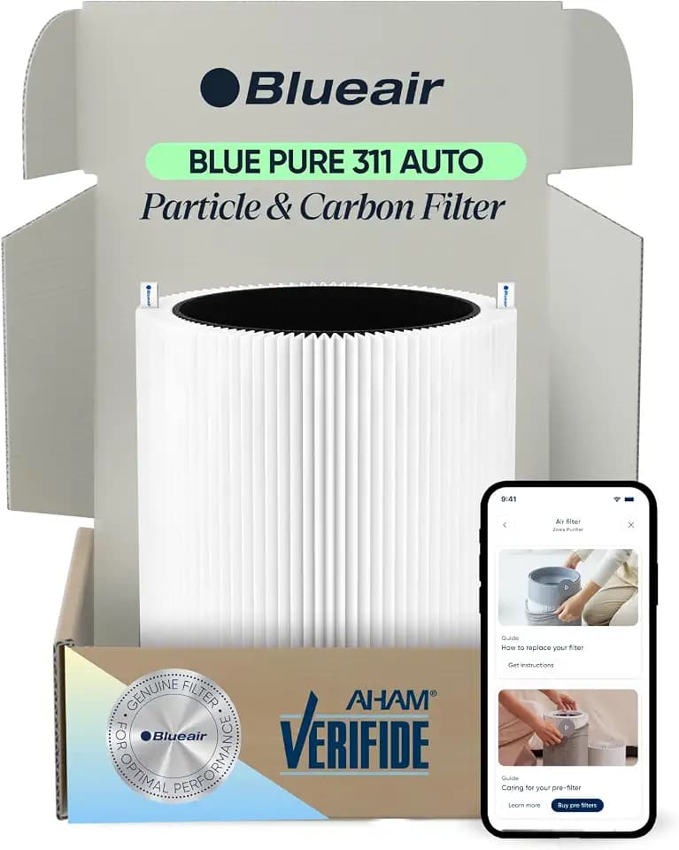 BLUEAIR Genuine 311 Auto Air Purifier Replacement Filter, Everyday