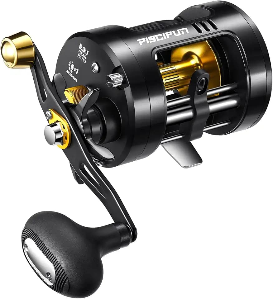 Piscifun Chaos Pro CNC Baitcasting Reel, 25LB Drag, Magnetic Brake