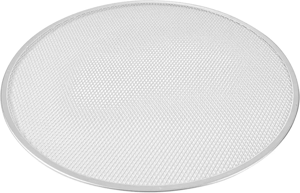 Restaurantware Round Aluminum Pizza Screen, 12 Pack