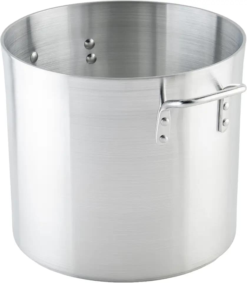 Winco 20 qt Aluminum Heavy-Duty Stock Pot