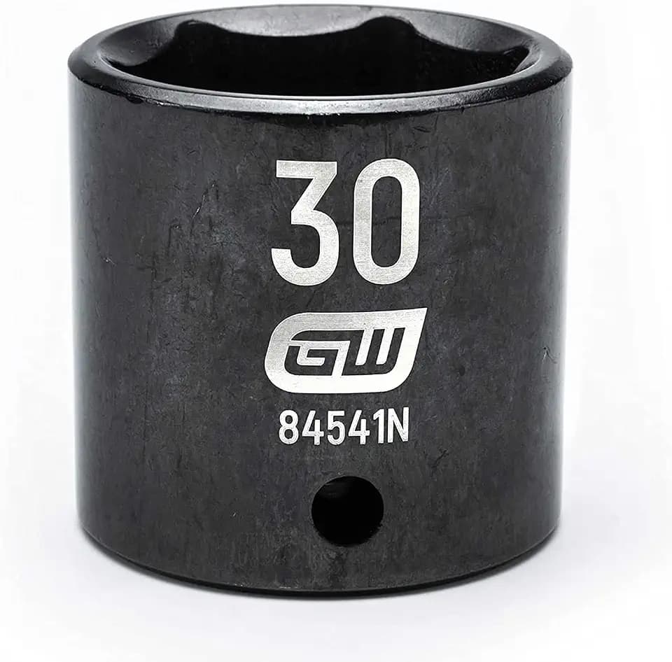 GEARWRENCH 1/2" Drive 6 Point Standard Impact Metric Socket 30mm - 84541N
