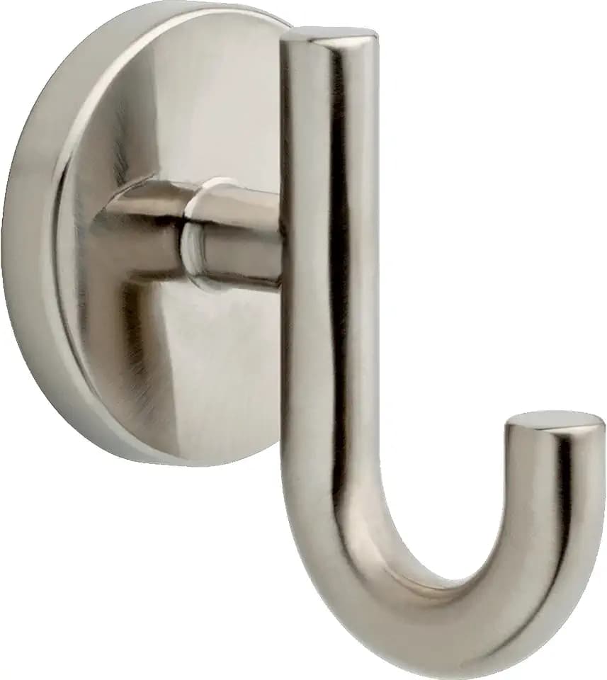 Delta Single Towel Hook for Bathroom or Kitchen| Stainless Steel | Trinsic Accessories