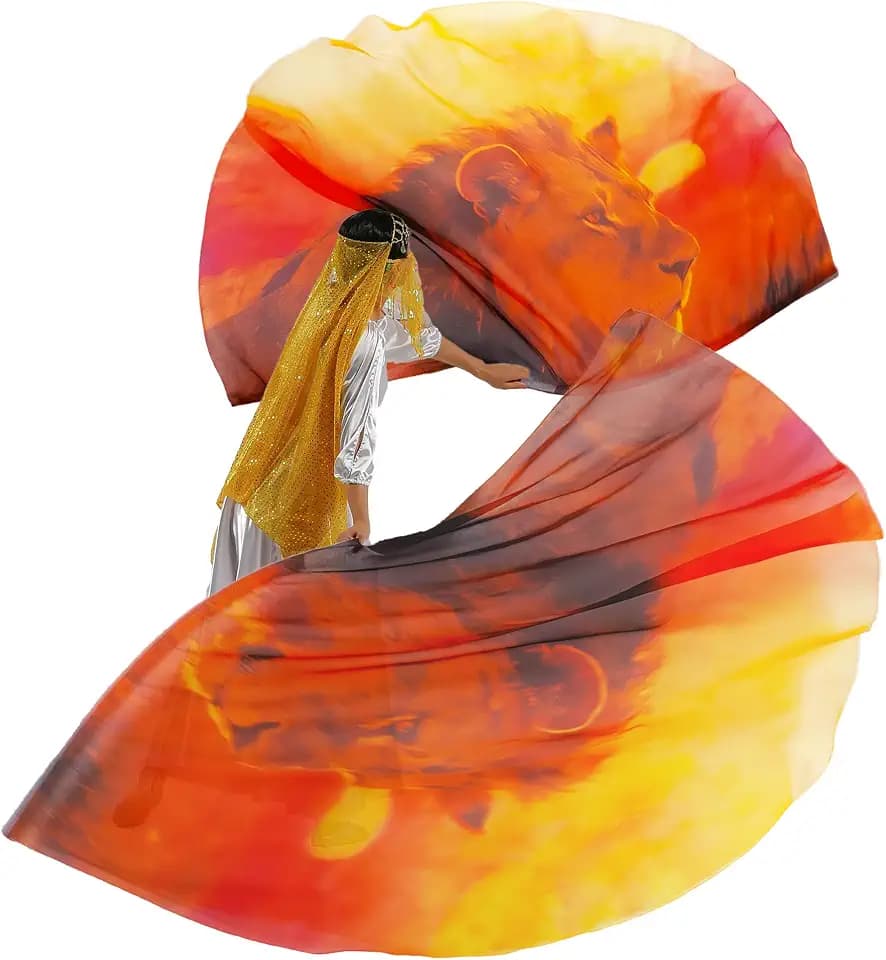 Worship Flags for Dance Church,Praise Dance Flags for Worship Set(2 Flags+ 2 Flexi Rods+1 Storage Bag) #CGSZ
