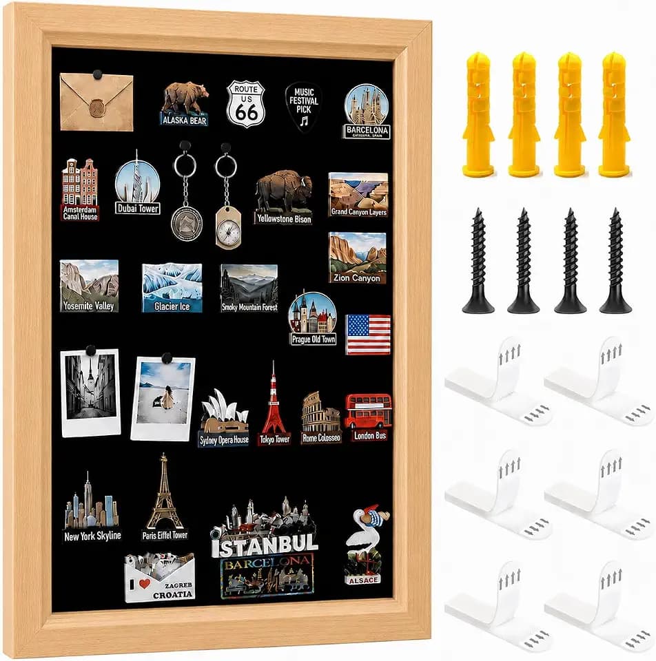 Magnetic Board for Wall, 15.7" x 23.6"