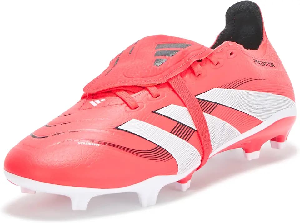 adidas League Fold-Over Tongue FirmMulti-Ground Soccer Cleats - Red