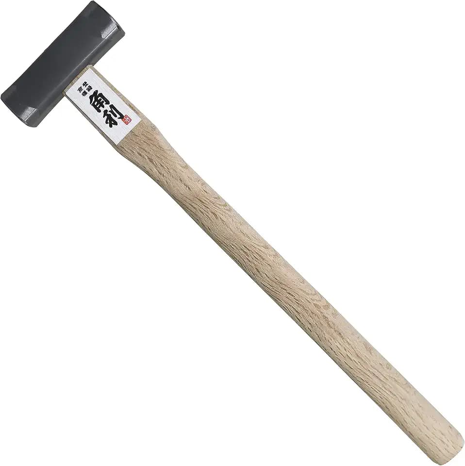KAKURI Japanese Carpenter Hammer for Woodworking 8 oz – Silver Square Head