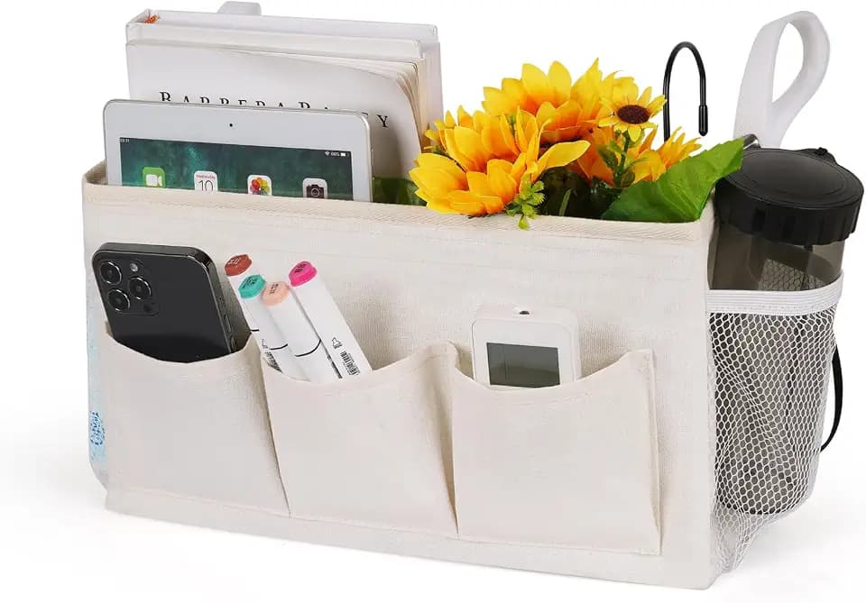 Bedside Caddy Bedside Storage Bag for Headboards/Bunk Bed