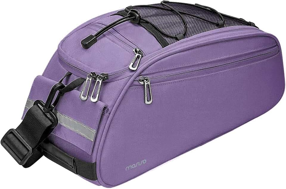 MOSISO Bike Rack Bag, Waterproof Bicycle Trunk Pannier Rear Seat Pouch