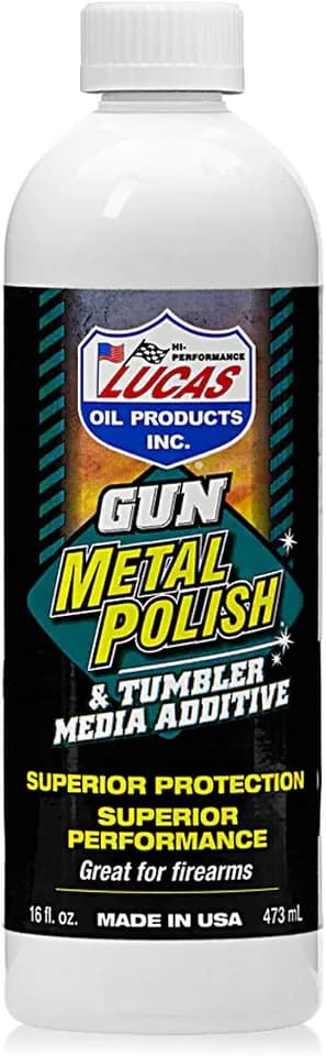 Lucas Oil 10880 Gun Metal Polish - 1 Pint
