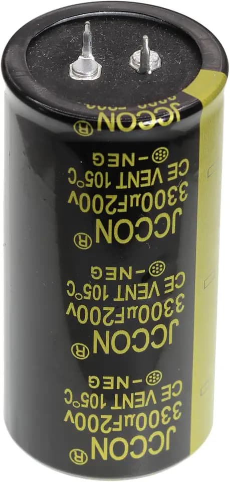 2 Pieces 200V 3300UF 2 Pin Solder Snap-in Terminal Electrolytic Capacitor 200 Volt 3300 uF