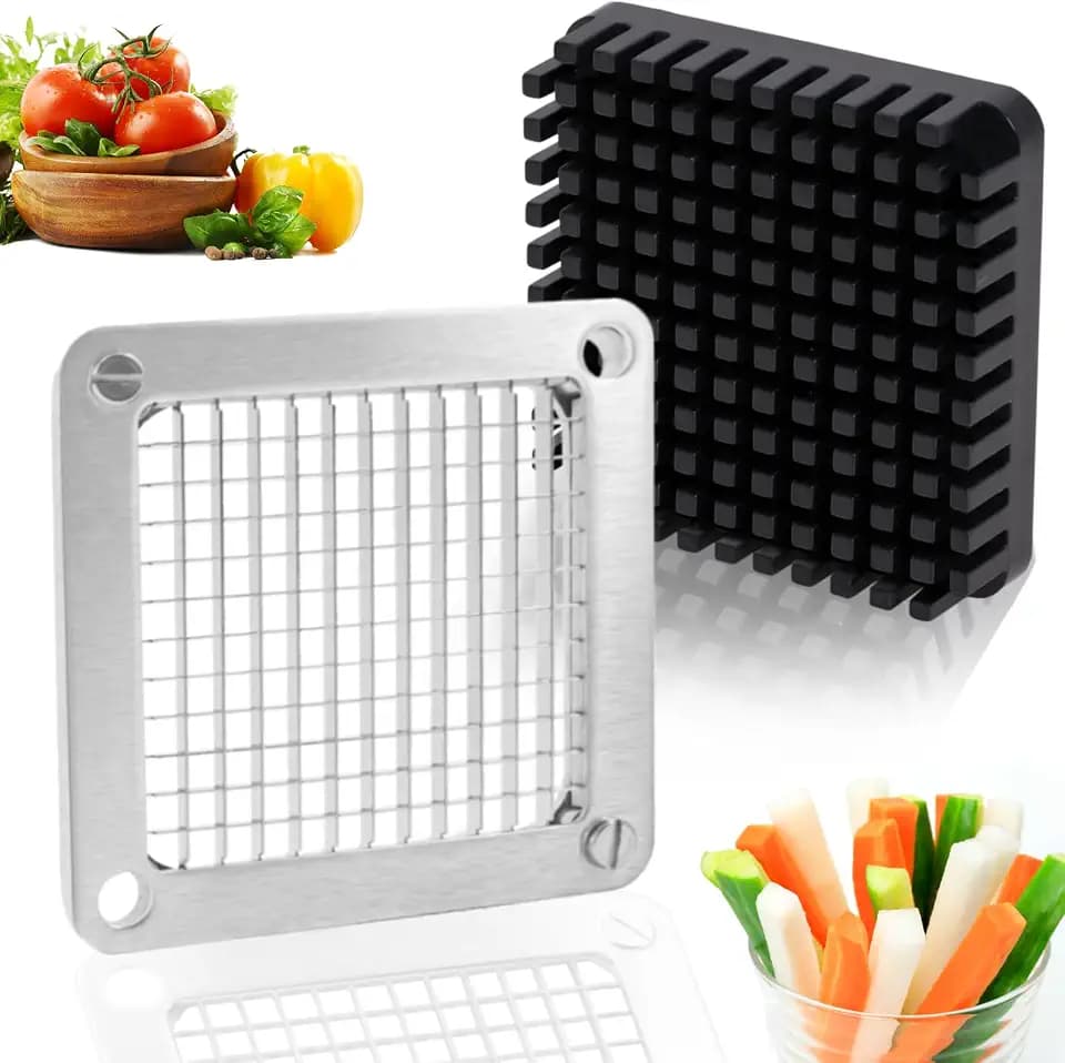 1/4" Replacement Dicer Chopper Blade with Pusher Block
