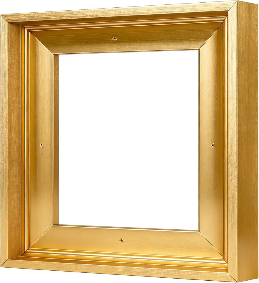 Canvas Frames for 6"x6"Paintings with 0.6"~0.9" Deep Gold