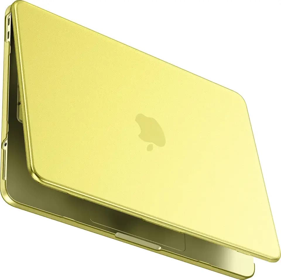 BlueSwan Hülle für MacBook Neo A3404 (A18 Pro Chip) 2026,Matt Zitrus