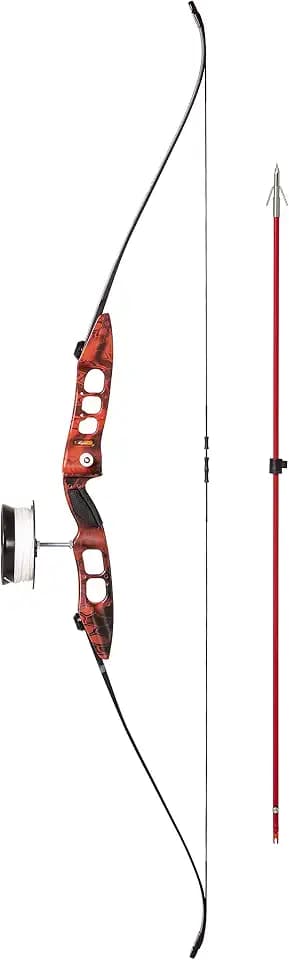 Cajun Bowfishing Fish Stick RTF Kit Bow, Ready-to-Fish Package, 56" Long, Draw Weight Peak of 45lbs, Extreme Durability, Maximum Performance