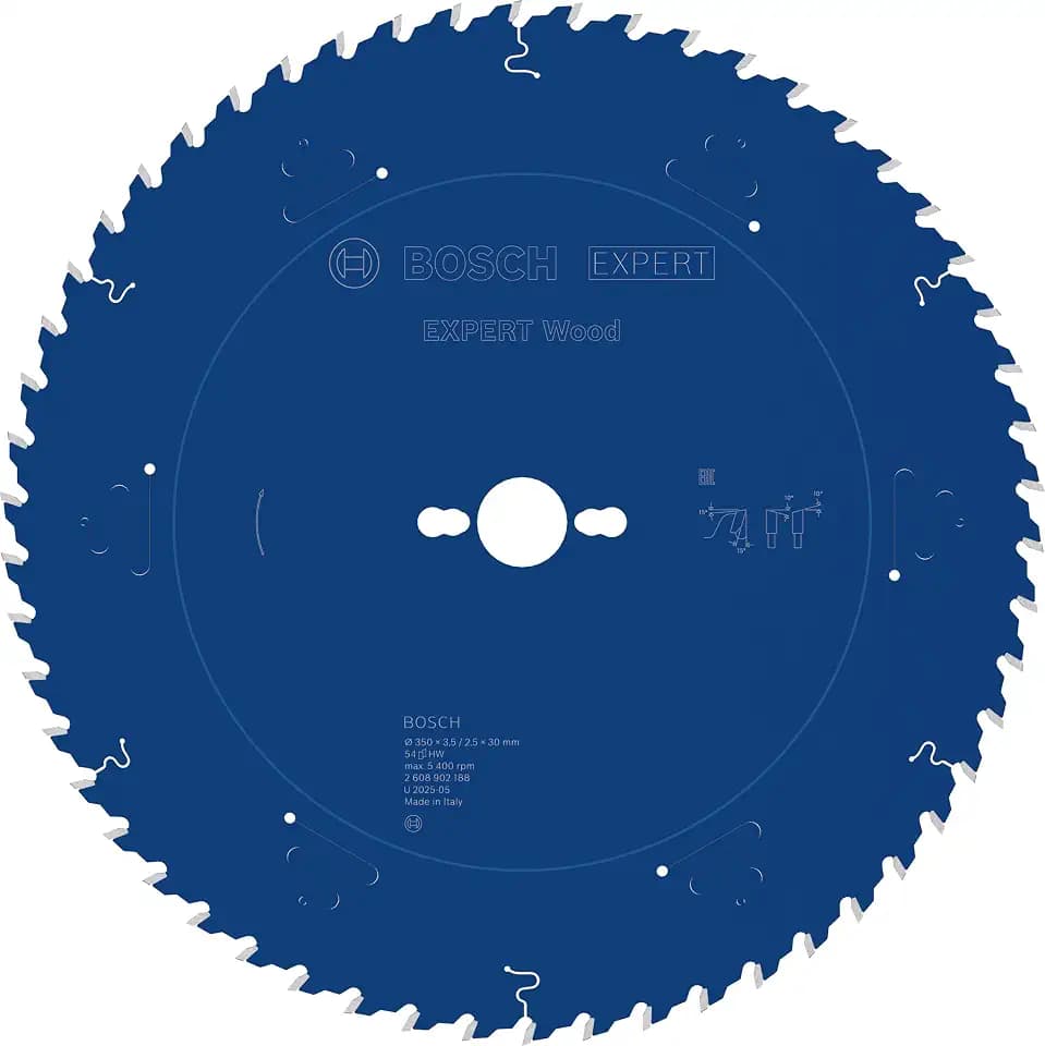 Bosch 1x EXPERT Wood Kreissägeblatt, 350x30 mm, T54