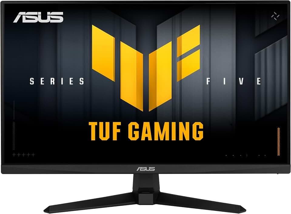 ASUS TUF Gaming VG249QM5A 24 Zoll Full HD Fast IPS 240 Hz Monitor | 0.3ms GtG, Adaptive Sync, FreeSync Premium, Fast-IPS Panel, 16:9, 1920x1080, DisplayPort, HDMI, Lautsprecher