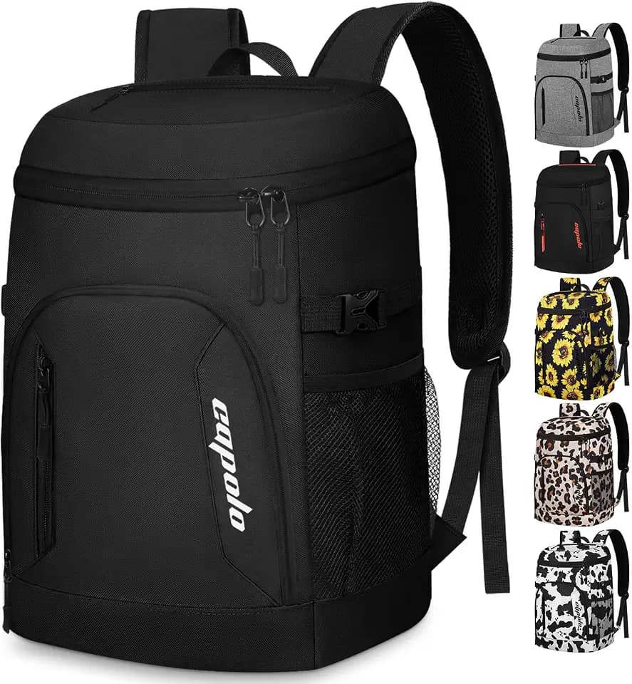 Capolo Cooler Backpack for Men Women Insulated Backpack Cooler Leak Proof