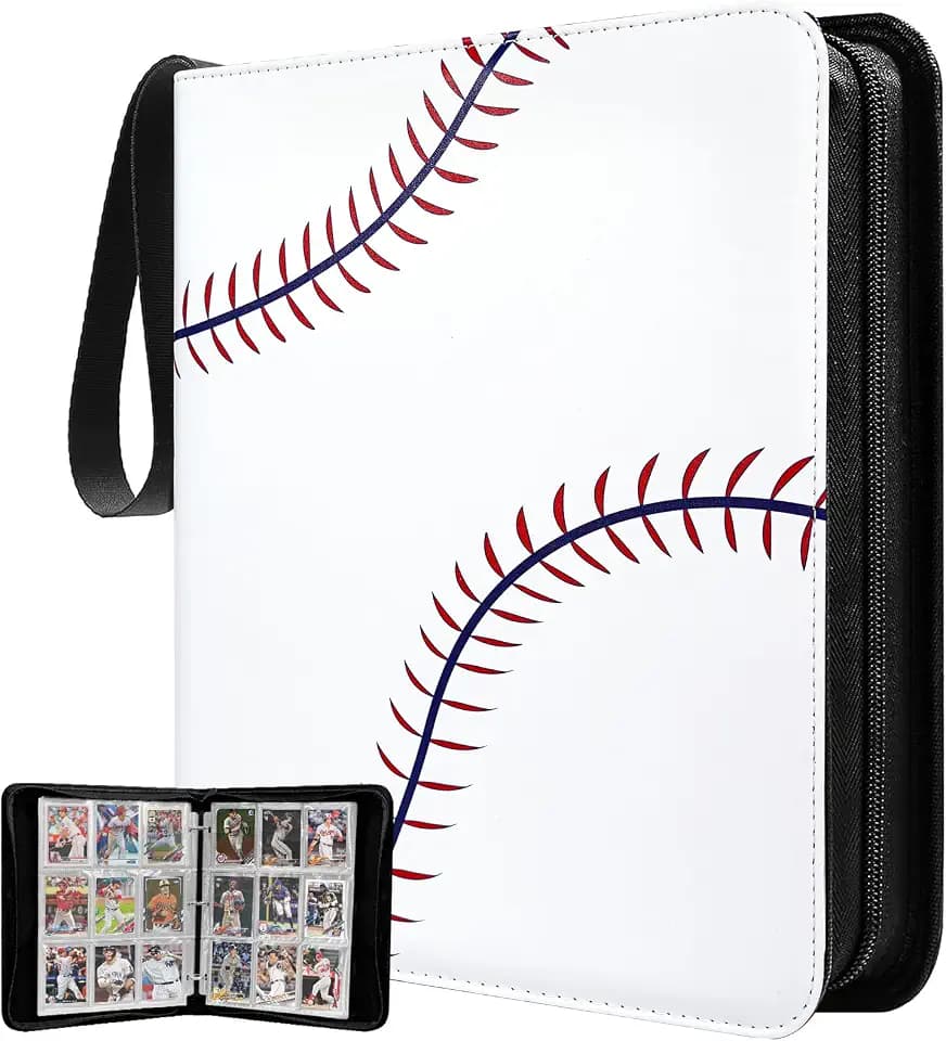 990 Pocket Baseball Card Binder Trading Card Collection Binder for MTG Game