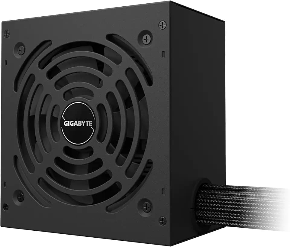 GIGABYTE P650G PCIE 5.1 Netzteil – PCIe 5.1, 80 Plus Silver, 120mm Lüfter, kompatibel mit ATX 3.1, EU-Stecker