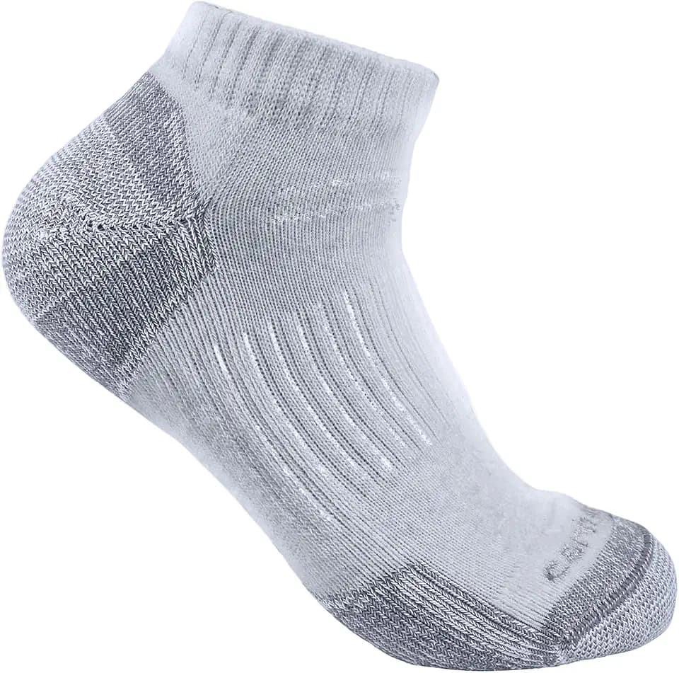 Carhartt Men's Midweight Cotton Blend Low Cut Sock 3 Pack