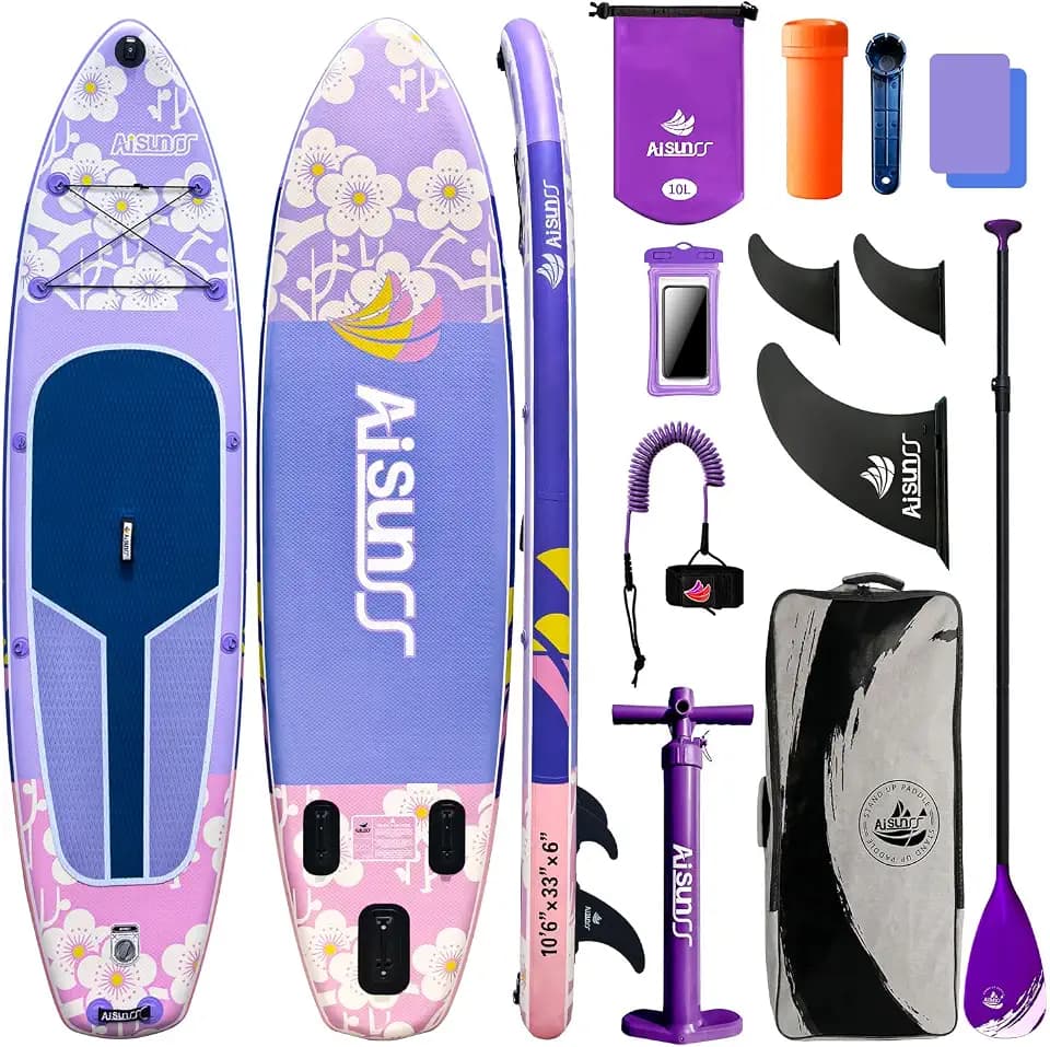 Inflatable Stand Up Paddle Board with SUP Board Accessories
