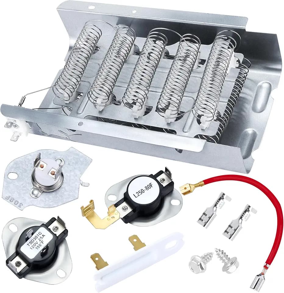 Upgrade 279838 W10724237 Dryer Heating Element 3403585 3-year warranty