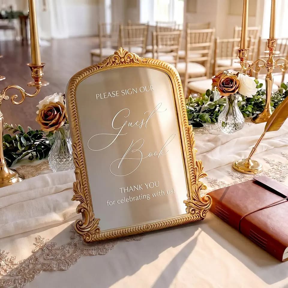 Bucherry Vintage Love Wedding Sign Please Sign Our Guest Book