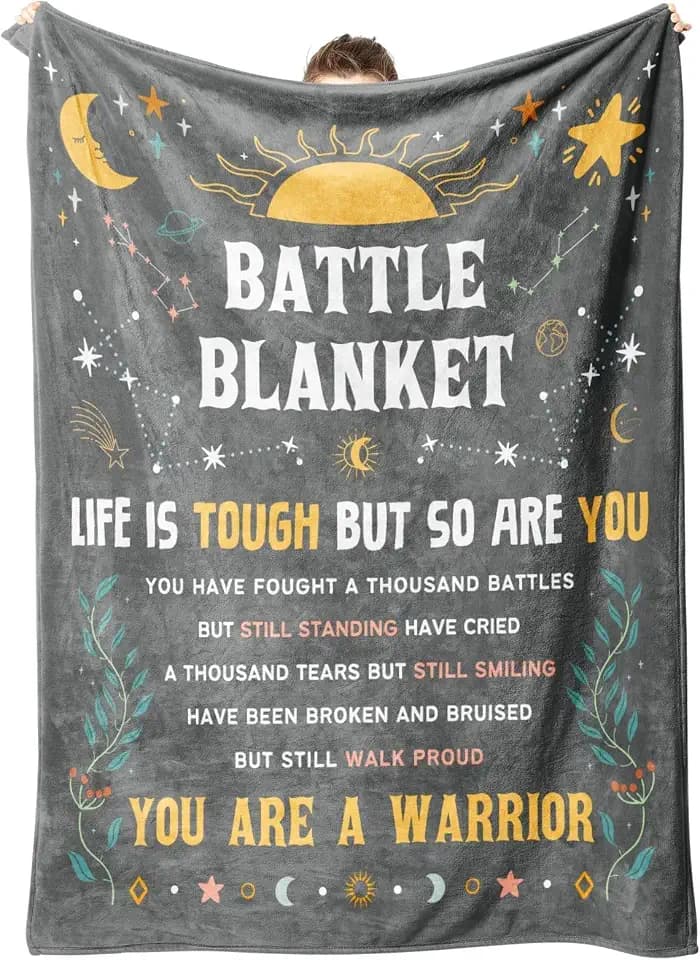 SteadStyle Get Well Gifts Blanket for Her Him, Cancer Care Gifts for Women