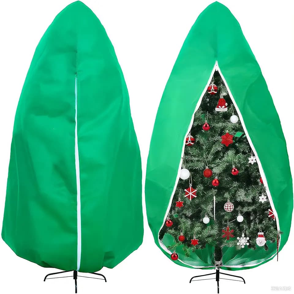Upright Christmas Tree Storage Bag, Tapered Christmas Tree Cover for 7.5 FT