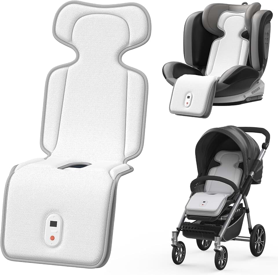 AMACOOL Baby Stroller Cooling Pad, 3D Breathable Carseat Cooling Pad