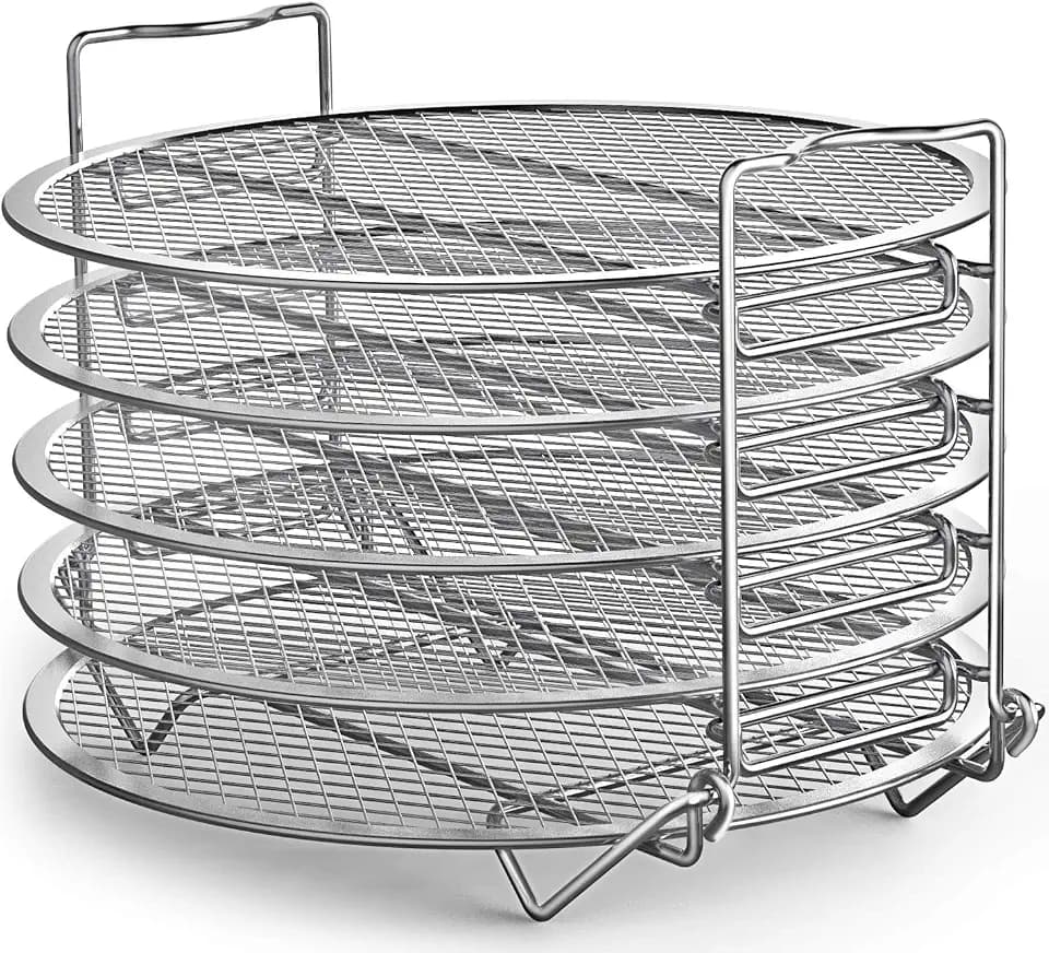 Goldlion Dehydrator Rack for Ninja Foodi and Instant Pot Duo Crisp 6.5/8 Qt
