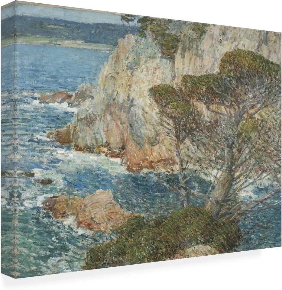 Trademark Fine Art - 'Point Lobos Carmel' Canvas Art - 35x47