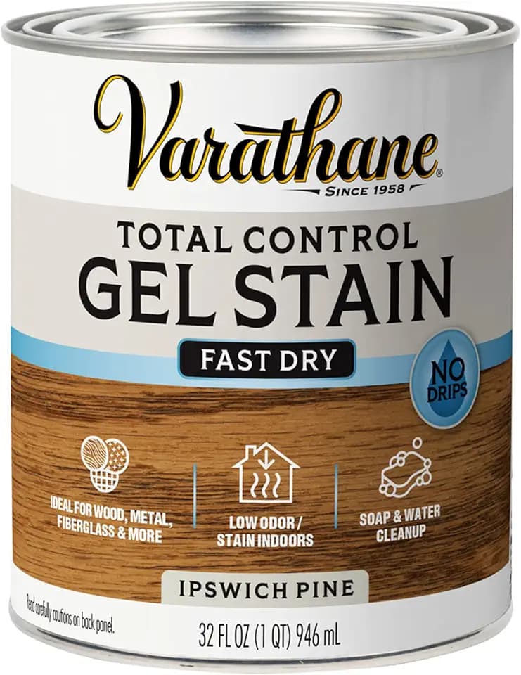 Varathane Total Control Ipswich Pine Gel Stain