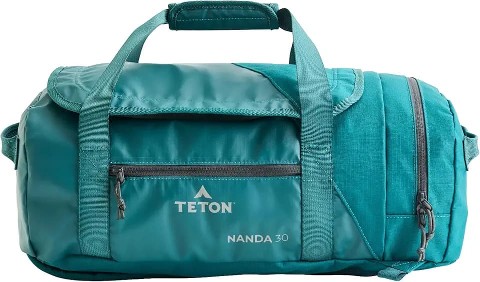 Teton Nanda Duffel, Durable Travel Bag for Men and Women, Great for the Gym or Overnight Travel, 30L, Alpine