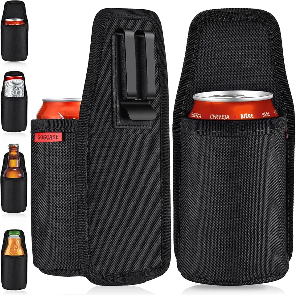 Beer Holster, Water Bottles Drink Belt Holder for Outdoor