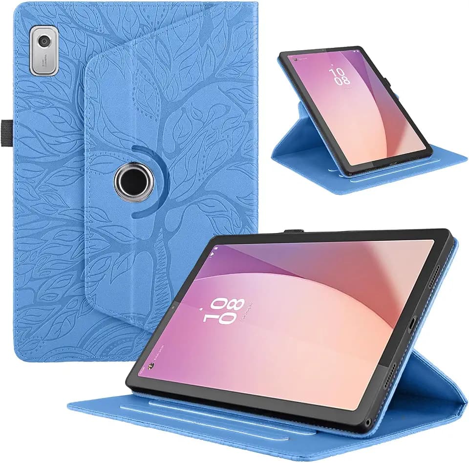 Tablet Hülle für Lenovo Tab M9 9" 2023 Schutzhülle Blau Baum