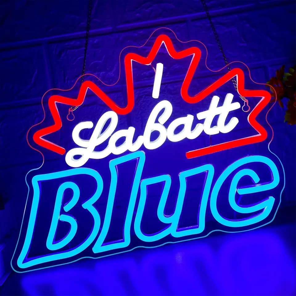 Beer Neon Sign for Wall Decor Beer LED Neon Light for Man Cave