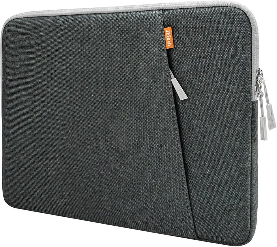 JETech Laptoptasche für 14 Zoll Geräte, Dunkelgrau