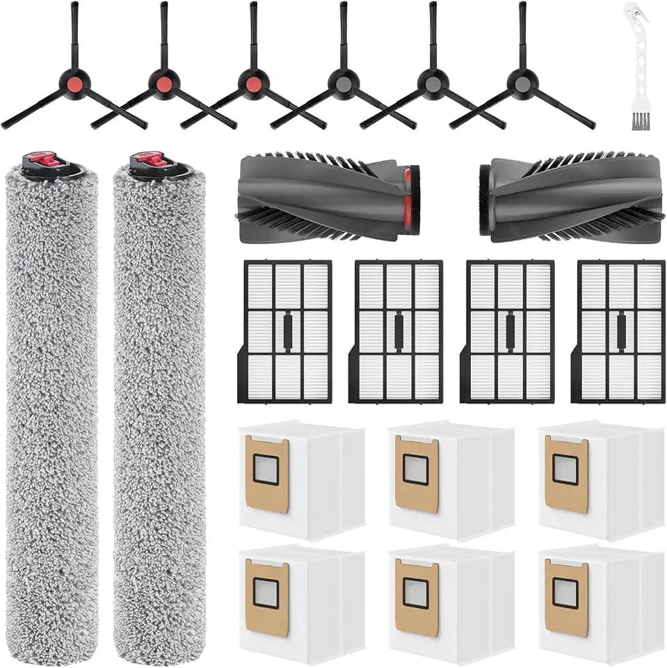 Leemone 21 Pack Replacement Parts Kit for eufy E25 / E28 Omni Robot Vacuum