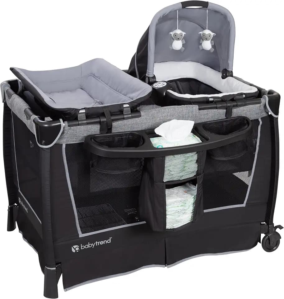 Baby Trend Simply Smart™ Nursery Center, Whisper Grey